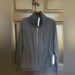 NWT Lululemon Sights Seen Jacket Cinched Waist Navy Size 12